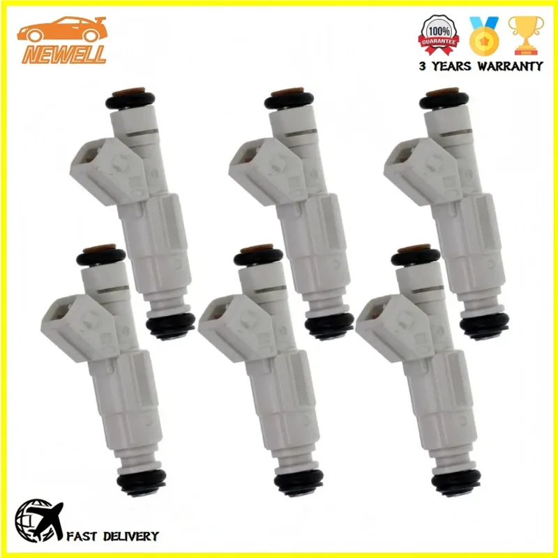 

6pcs 0280155811 Bosch Fuel injector For Buick Chevrolet Oldsmobile Pontiac 1996-2005 3.8L V6 Supercharged 832-11163 0280155737