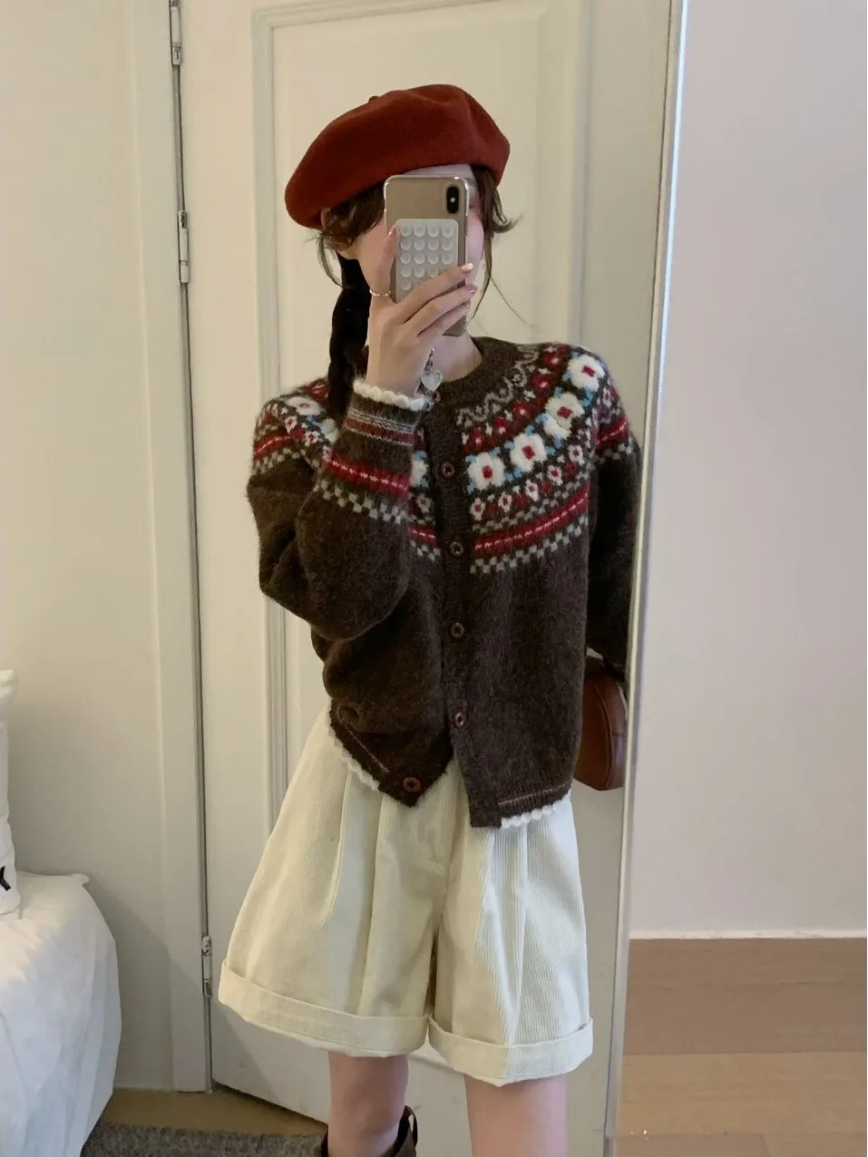 Thiened Cisas Sle Casaco suéter feminino de malha solto ajuste agasalhos de inverno redondo Ne Long Sve Top casual