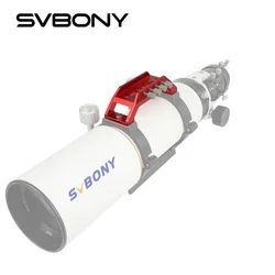 Uchwyt SVBONY SV211 135mm do teleskopu SV503 70 f6 80 f7, SV550 80 f6 prowadzący lunetę/wykrywacz na jaskółczy ogon