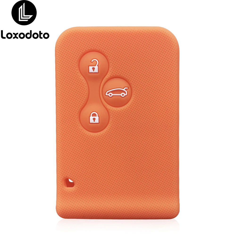 Housse de protection en cuir pour clé de voiture, pour Renault Clio Logan Megane 2 3 Koleos Scenic 3 boutons, étui de protection pour télécommande intelligente, sac porte-clés  34