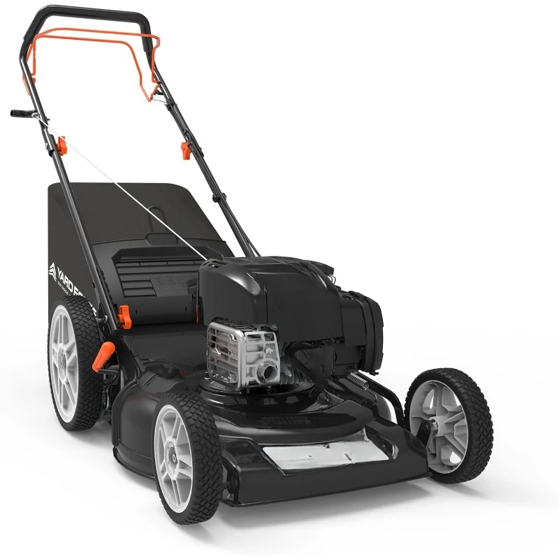 For Yard Force Gas Lawn Mower 22-inch, YF22-3N1SP With Briggs & Stratton 150cc Engine, Vertical Storage, Self-propelled