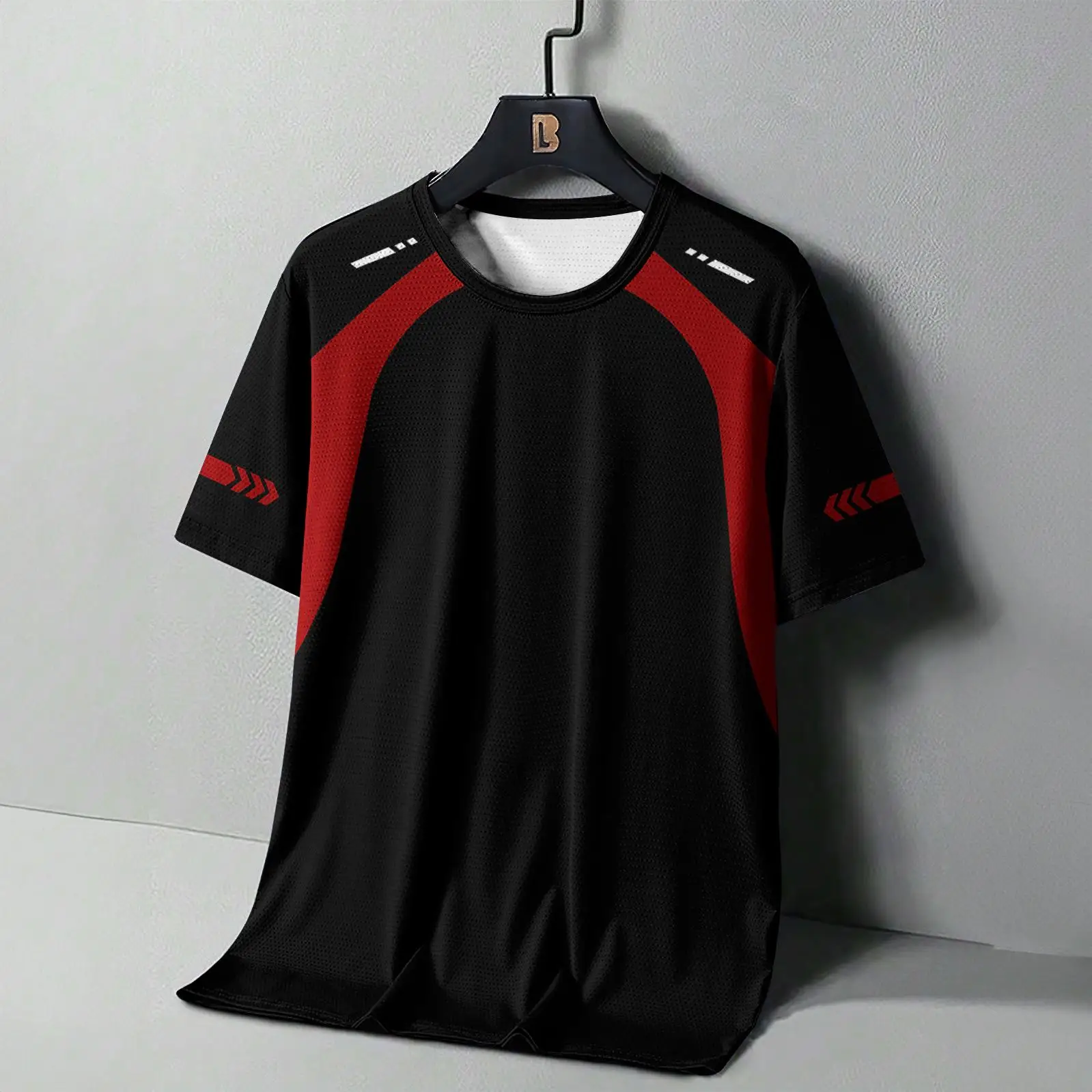 

Summer Men's T Shirt Street Sport Fitness Clothing Casual Short Sleeve Printed Quick-drying Clothing Outdoor Sportshirt T-Shirts