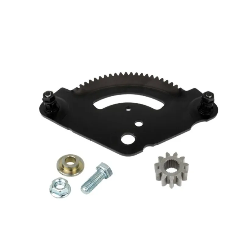 Heavy Duty Steering Sector Plate Pinion Gear for 7171550F 7171550 Strong and Sturdy Metal Construction Black Color