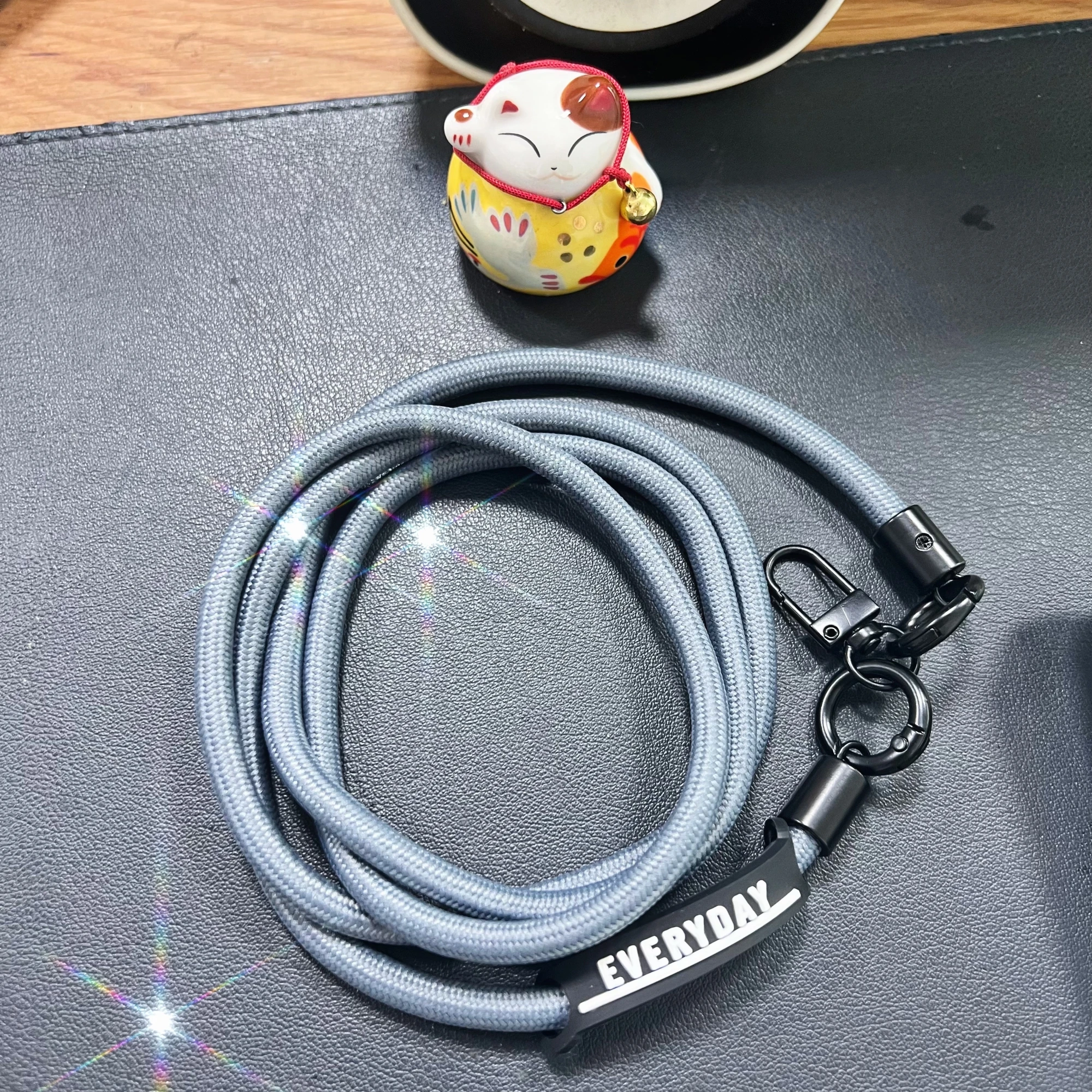 

Long Phone Lanyard Crossbody Thick Sturdy Durable Can Carried On The Shoulder Outdoor Hiking Wrist Anti-Loss Bag Chain Keychain