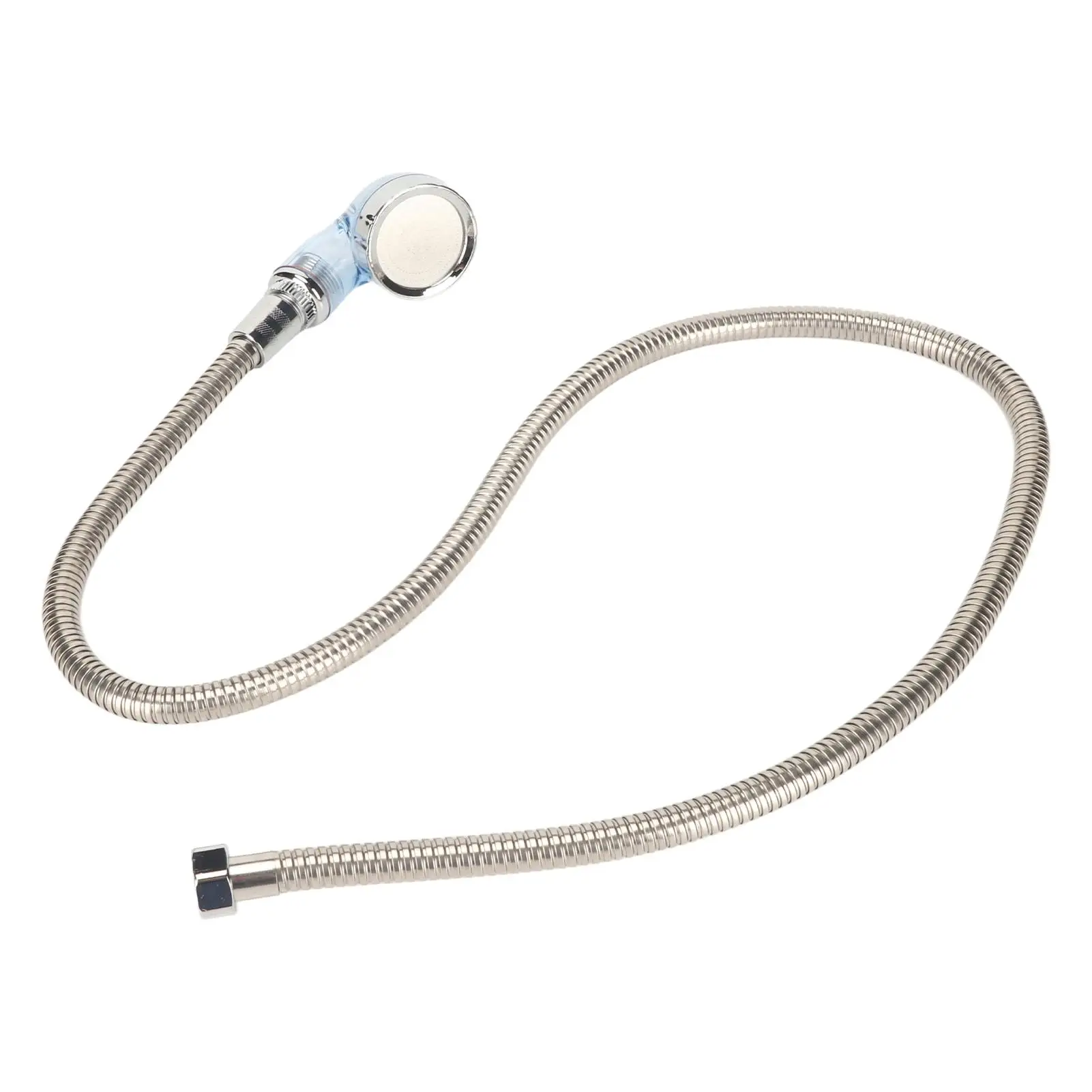 طقم خرطوم برأس مطلي بالكهرباء للصالونات ، صالون الحلاقة ، بشامبو بشاش ، أنبوب أزرق ، بشاش