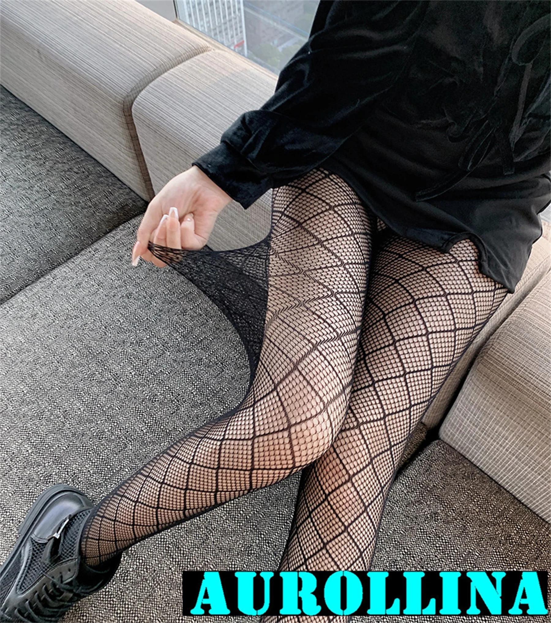 Heiße reife sexy Body stocking Dessous Fisch netz Nylons Fisch netz Mesh Strumpf Nylons sexy Prono Frau Fetisch