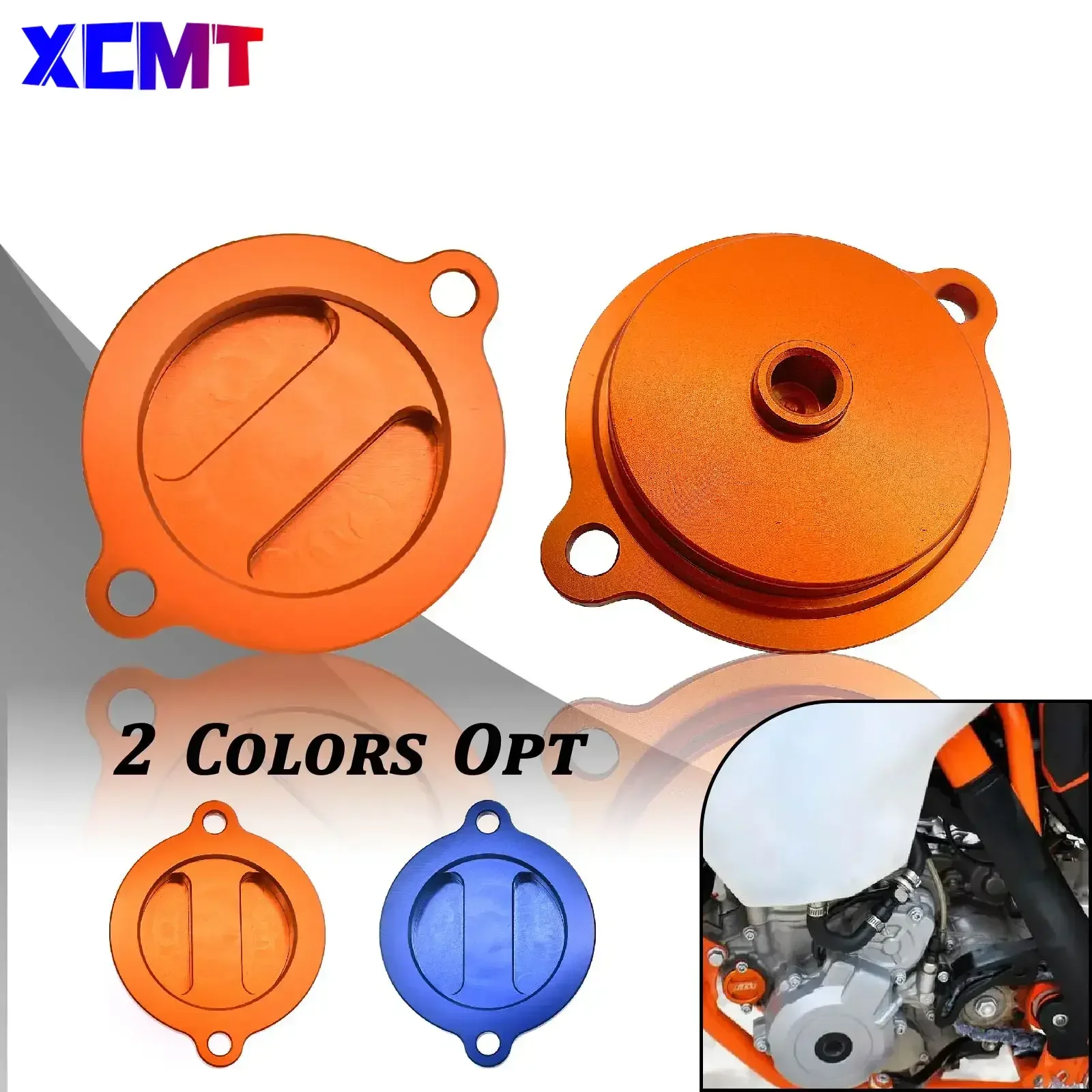 

Motocross CNC Engine Oil Filter Cap Cover Plug For FREERIDE FC FE 250 350 400 450 500 530 2013-2022 KTM SXF XCF XCW EXCF XCF-W