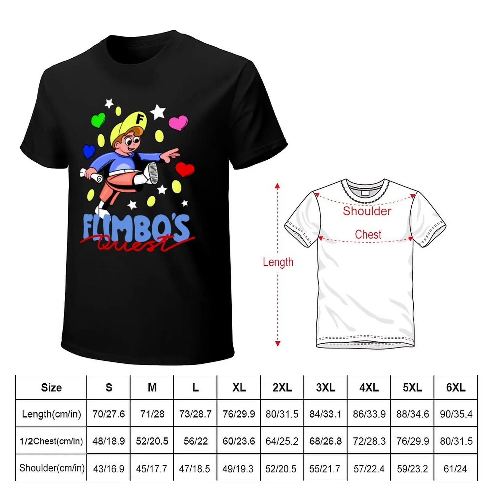 C64 Flimbos Quest T-Shirt Short sleeve tee Short t-shirt summer top men t shirts