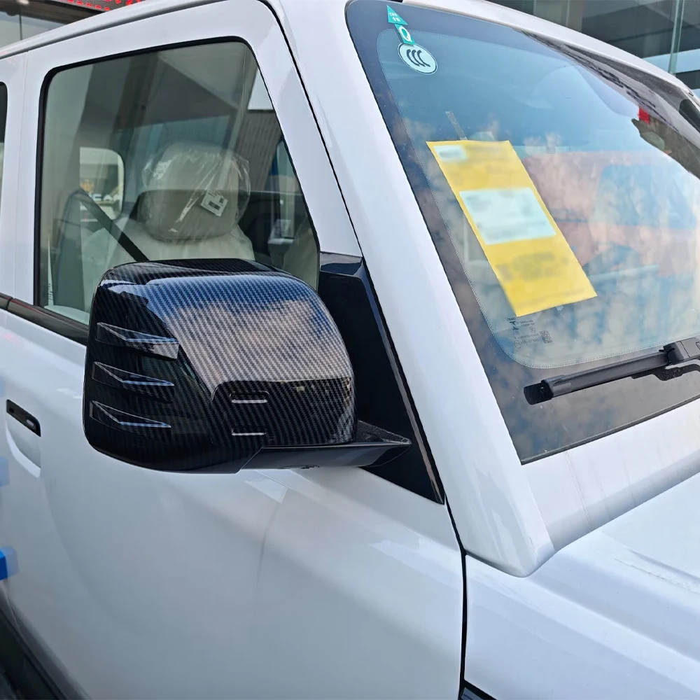 لشيري iCAR V23 الرؤية الخلفية الجانب غطاء مرآة الباب اكسسوارات السيارات الباب مرآة الرؤية الخلفية الإطار ملصقات 2025 #2