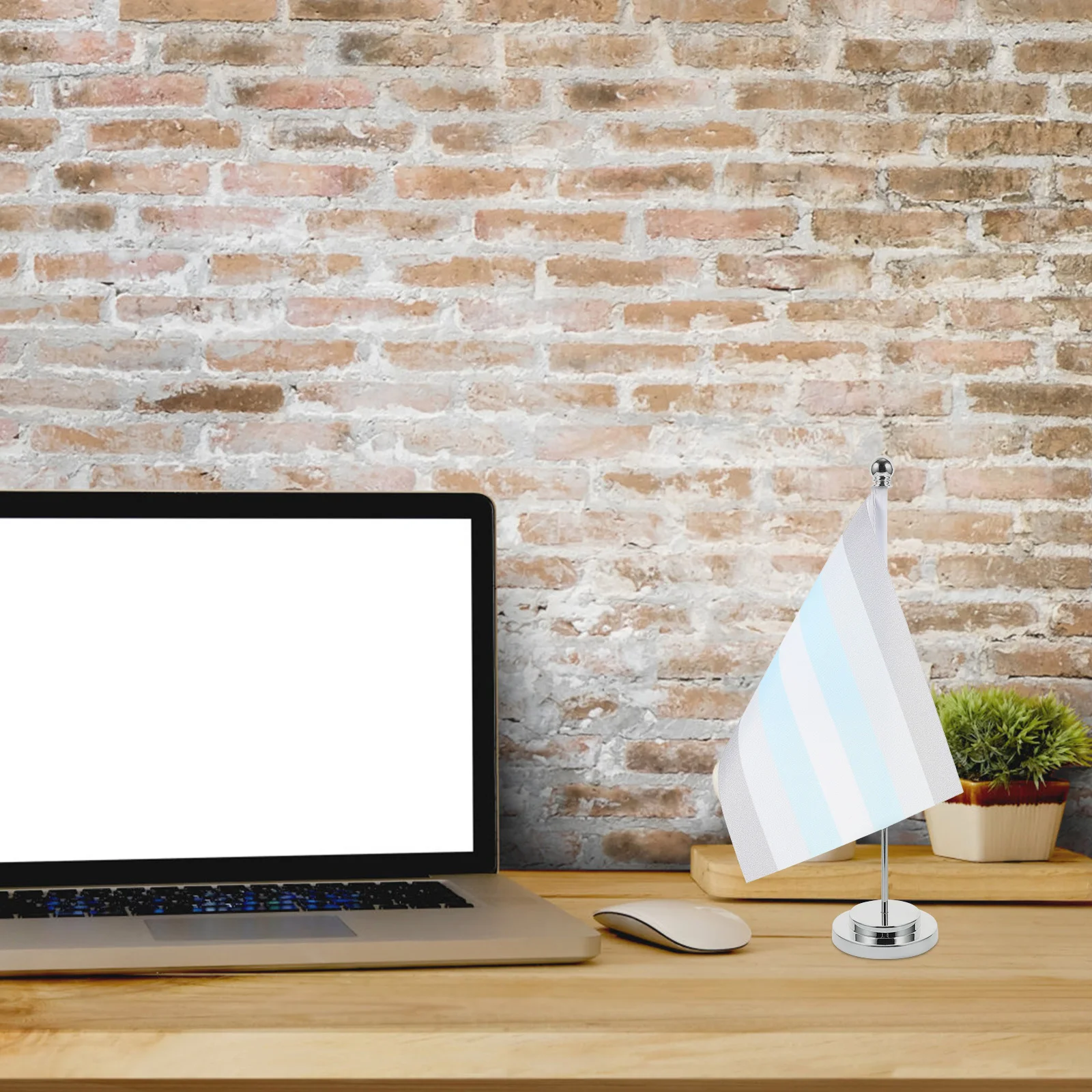 

1 set 1 Set Table Flag Stand Kit Lightweight Rainbow Pride Flags For Party Decoration Portable Desk Flags Support