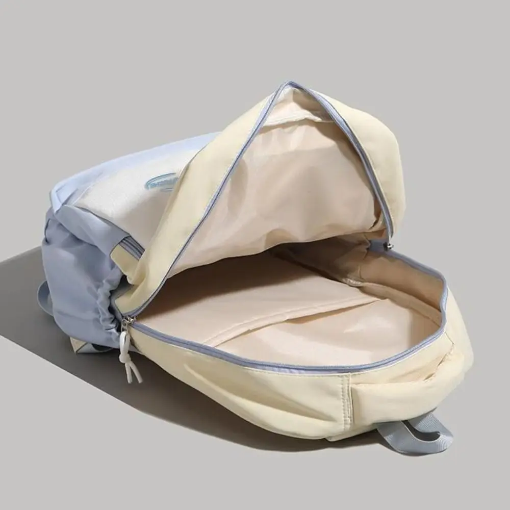 Casual Lightweight Student Backpack Multifunctional Large Capacity School Bag Minimalist Dual-shoulder Bag Campus