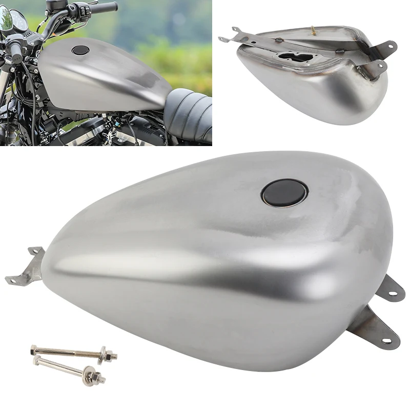 

Motorcycle Iron Retro Motorcycle Petrol Fuel Oil Gas Tank For Harley Sportster XL 883 1200 48 models 2007-2023