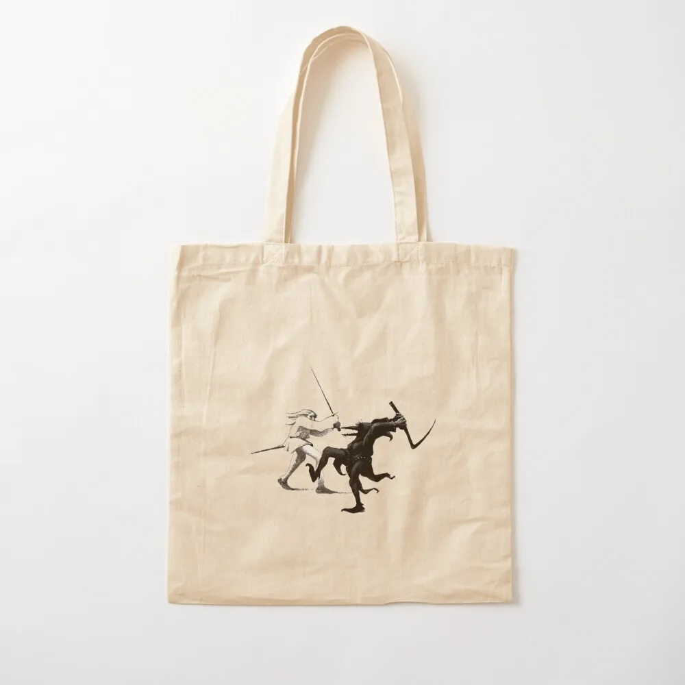 The Stand Good versus Evil Tote Bag canvas bags tote bag screen custom fabric bag