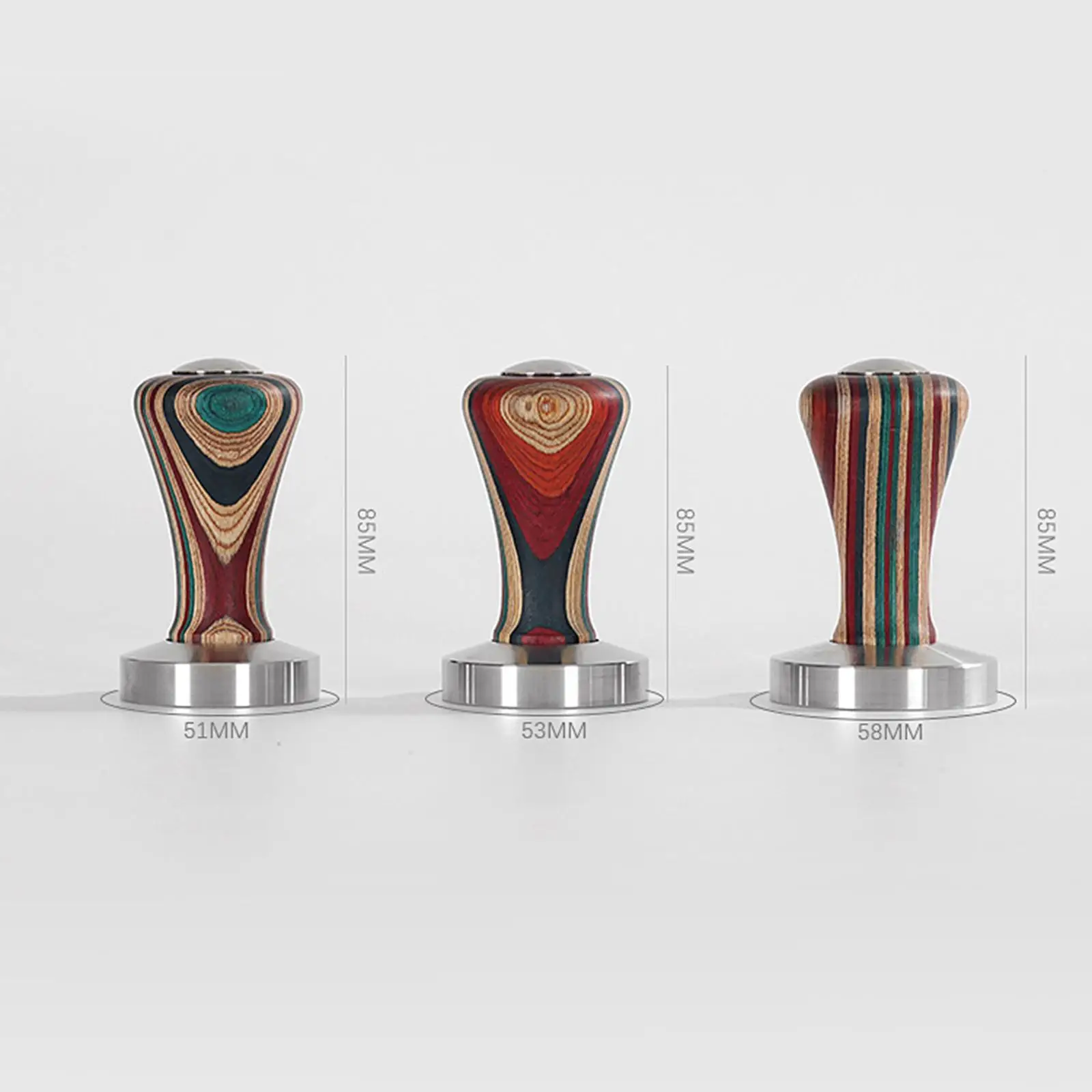 Темпер для кофе, ручной темпер для эспрессо, аксессуар для кофемашины из нержавеющей стали