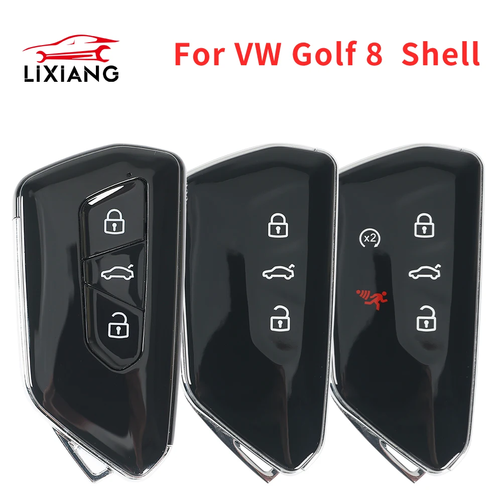 LIXIANG  Key Case Holder Cover For Seat Leon Cupra Formentor For VW Golf 8 For Skoda Octavia A8 MK4 MK8 GTI R Accessories Shell