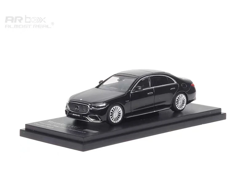 1:64 BENZ AMG S63 E Performance 2023 مجموعة نماذج السيارة المصنوعة من خليط معدني AR Box