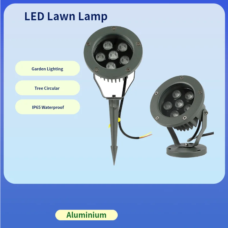 

12W LED Garden Lights Waterproof Outdoor Landscape Spotlights IP65 AC110V/220V/12V Lawn Lighting for Garden Decor
