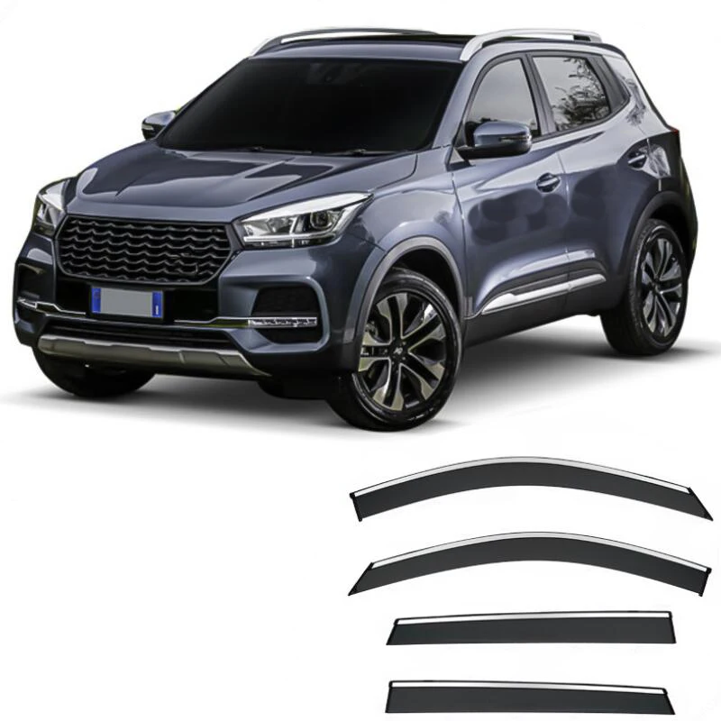 

Car Rain Guard Side Window Deflector Visor Car Rain Visor Car Accessories For DR 4.0 2022 2023 2024