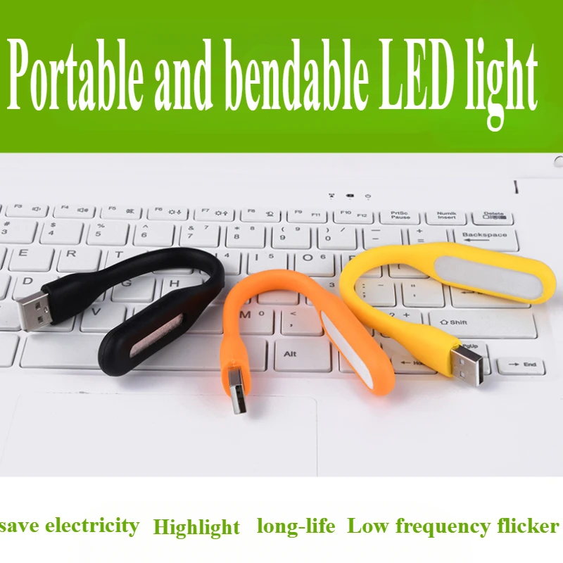 Flexible and Energy-saving LED Light for Eye Protection, Portable and Easy To Read. Night Light Compatible with USB