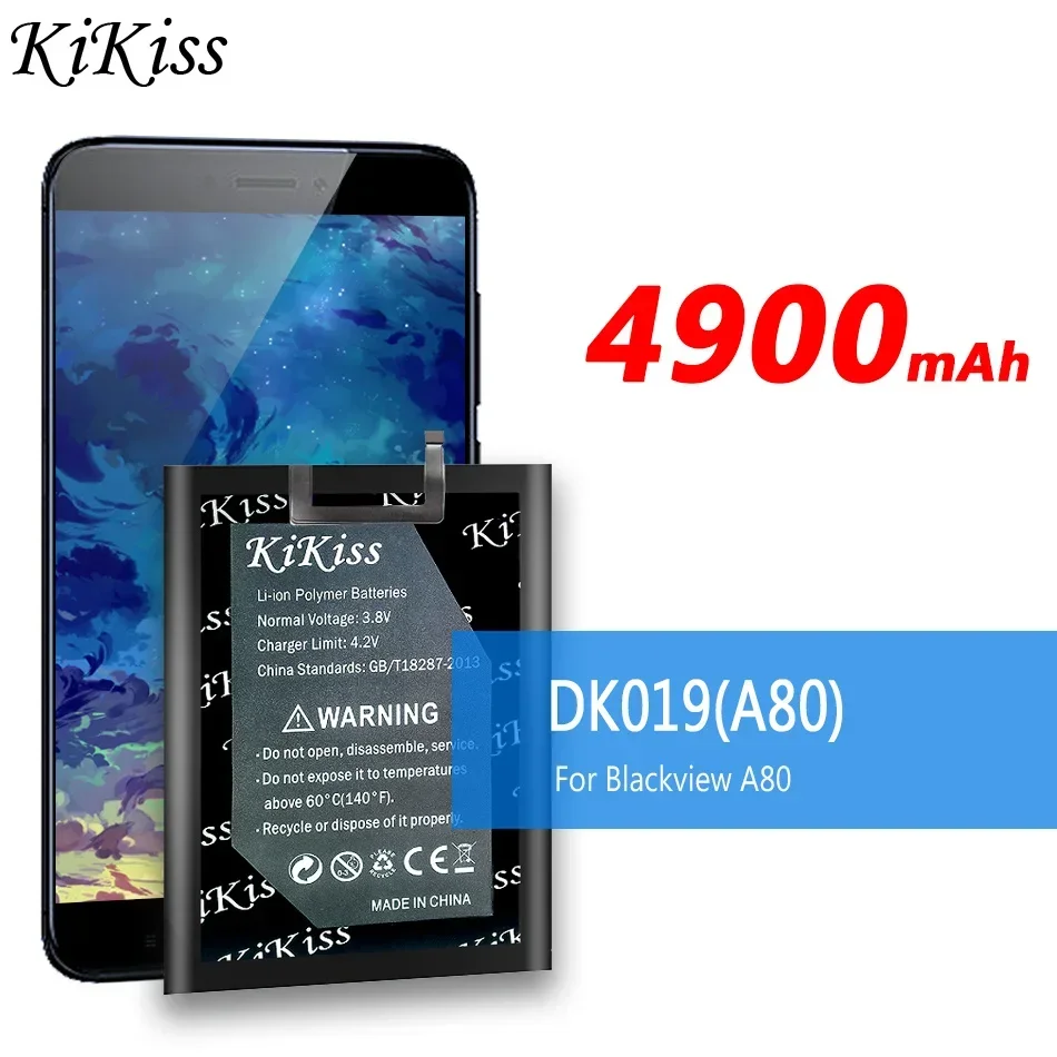 

4900mAh KiKiss Powerful Battery DK019 (A80) for Blackview A80 A 80