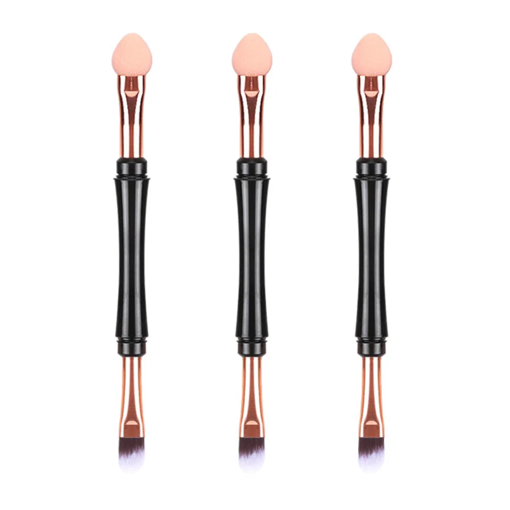 

3 Pcs Brow Spoolie Makeup Brush Nail Dip Tray Mascara Wand Hair Chopsticks for Women Tool