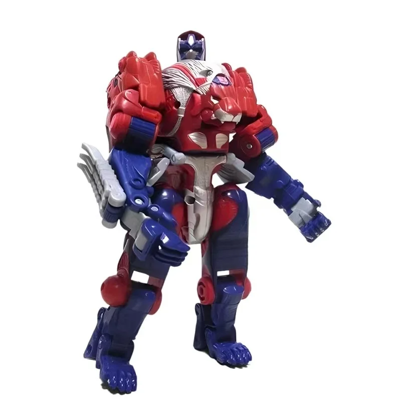 Origineel transformatierobotmodel Lion King Optimus PrimeAnime Action Populaire favorieten Figuurvervorming Optimus Prime Geschenken