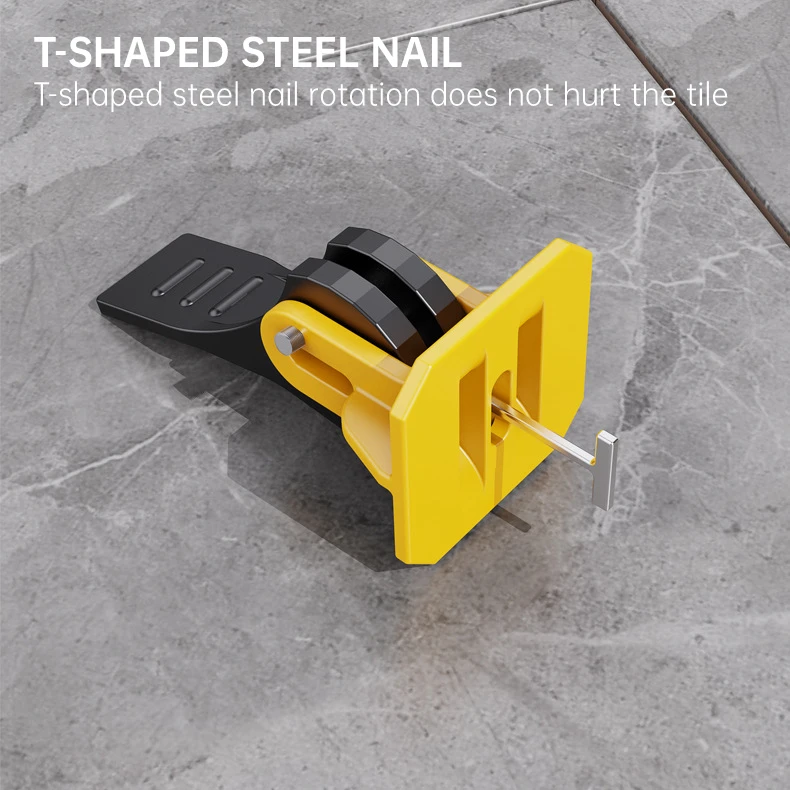 50-400PCS ReusableTile Leveling System For Floor Tiles Tile Leveling Hand Tile Leveling Device Construction Tools Parts Set