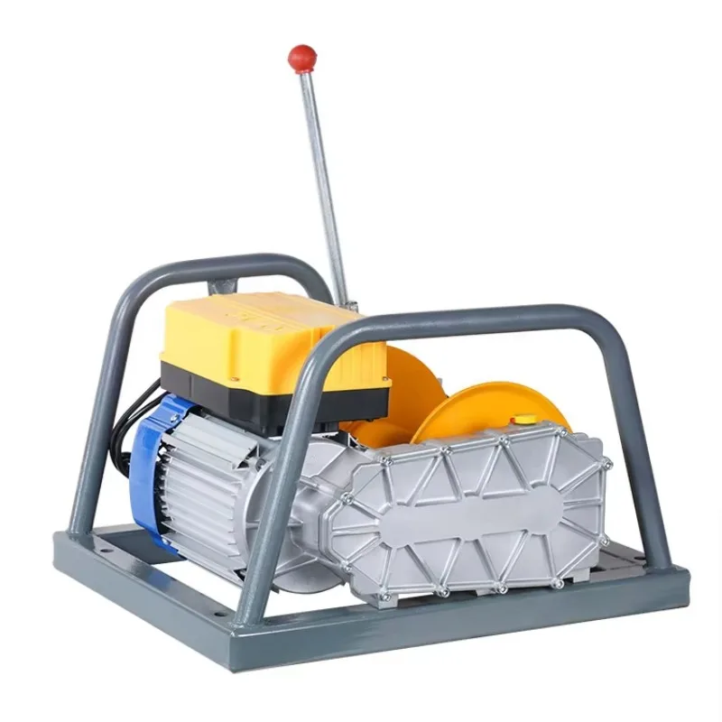 Single-phase voltage 12-200 meters Wire rope parallel clutch Traction hoisting electric winch
