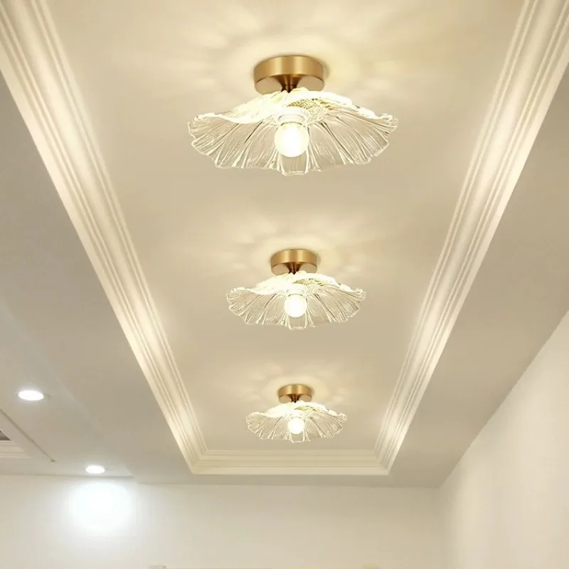 

Flower Shaped Ceiling Light, Simple Modern Art, Entrance Hall Light, Nordic Creative LED Foyer, Dressing Room, Corridor
