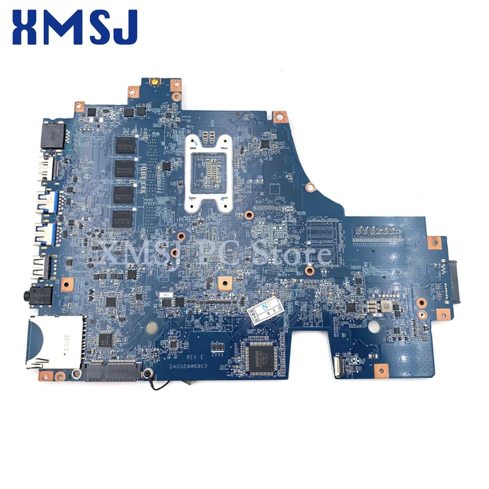 XMSJ For SONY SVF15A SVF15AC1CN Laptop Motherboard DA0GD6MB8E0 HM77 DDR3 A1946145A I7-3537U Onboard Main Board Full Test