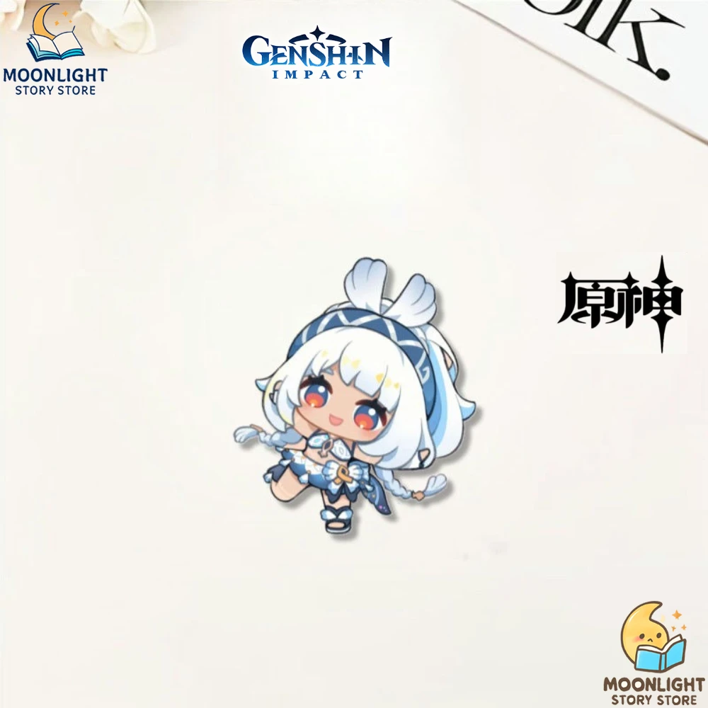 جديد Genshin تأثير بروش لعبة الملحقات Kachina Kinichi Malani طالب مقلمة حقيبة مدرسية شارة الحلي هدية لمحبي