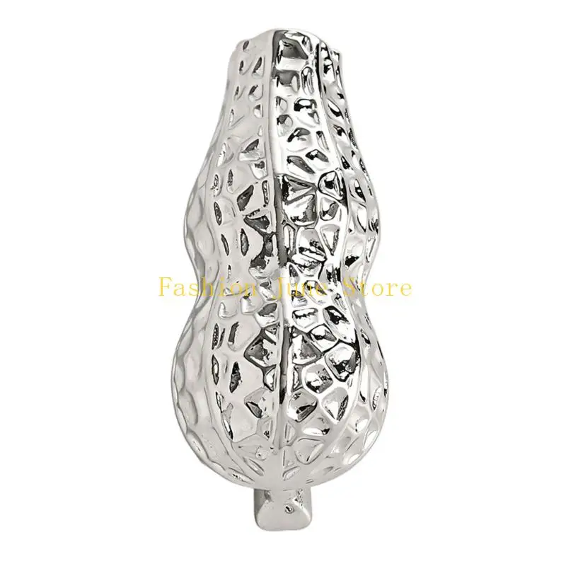 N5KA Wearable DIY Peanut Brooch Base for Small Floral Outfit Looks Daily