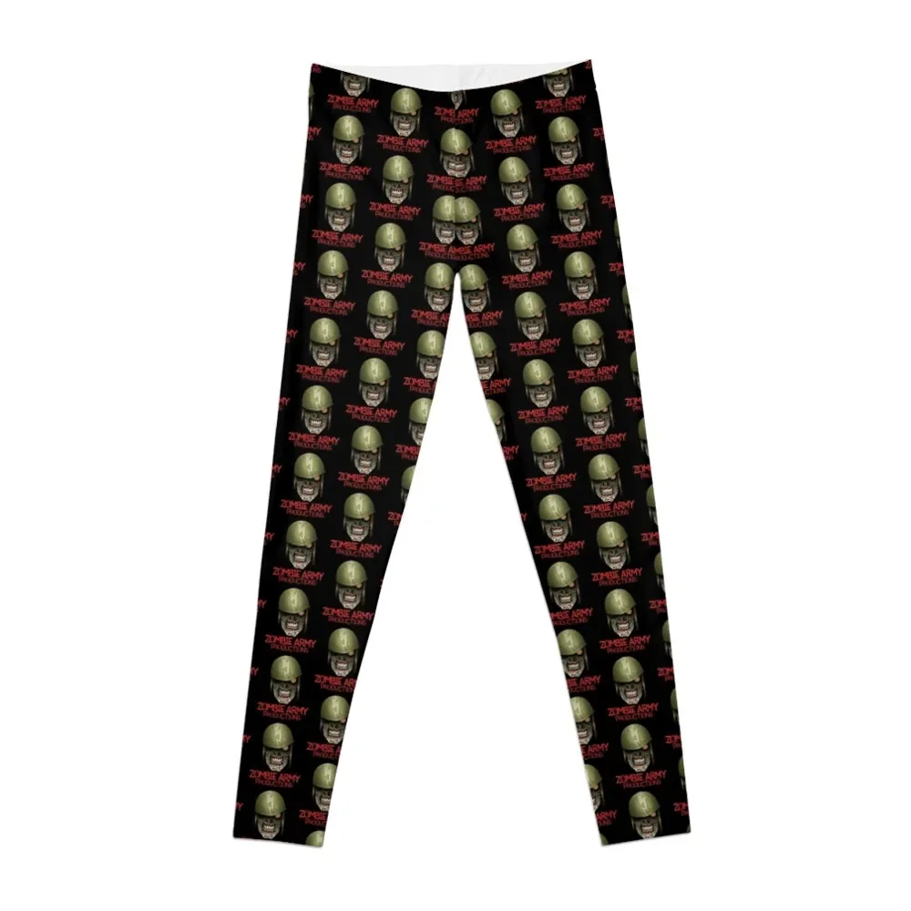 

Zombie Army Productions Logo Leggings Women's trousers Female legging pants sporty woman push up Womens Leggings