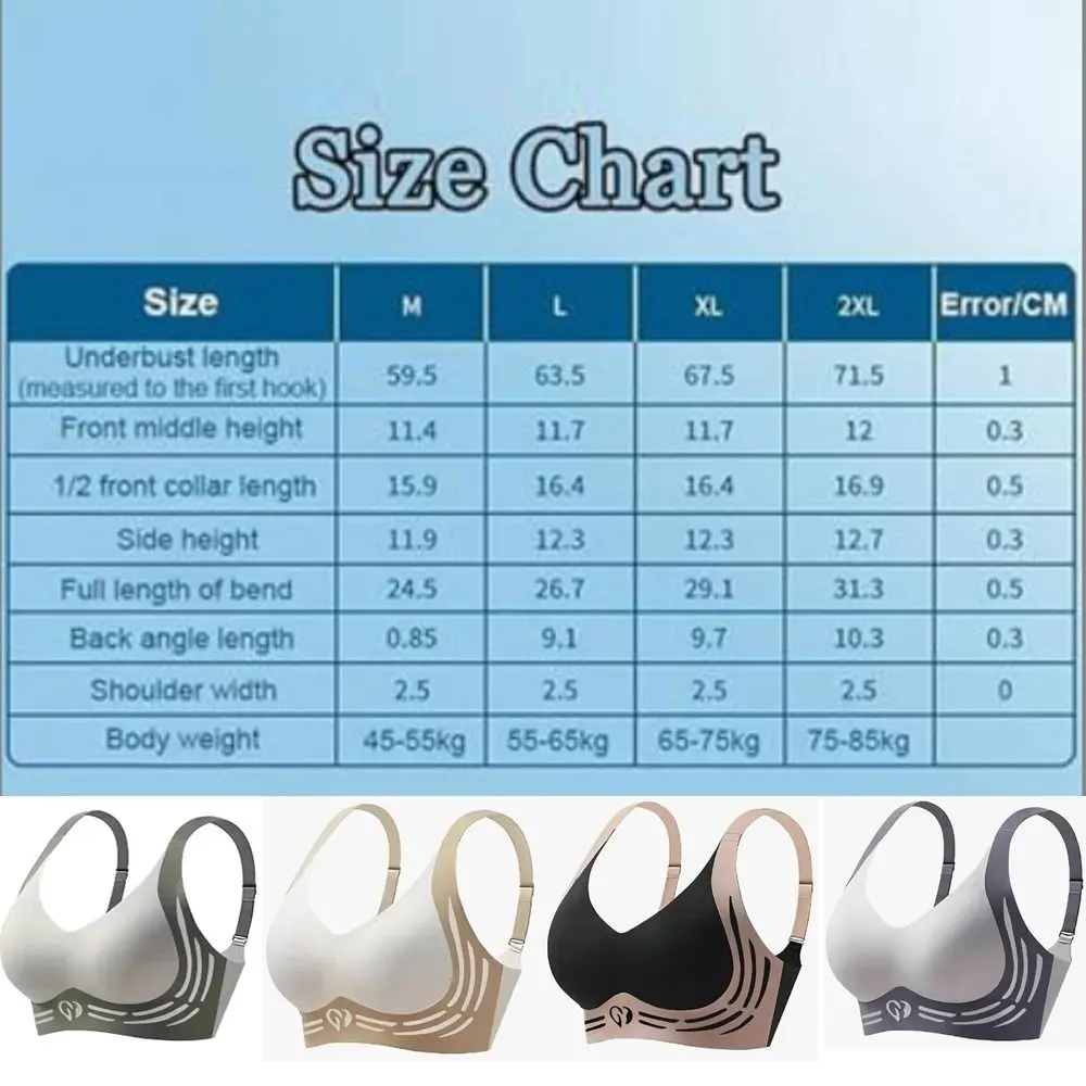 Nylon Sem Fio Push Up Bra, Design Sem Costura, Levantador Respirável, Alto Suporte, Roupa Interior De Algodão, Yoga Sports, Novo