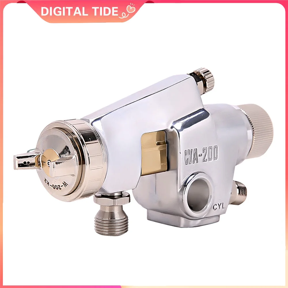

WA-200 Automatic Spray Gun Gun Industrial Painting Coating Stainless Steel Pneumatic Automatic Paint Air Power Spray