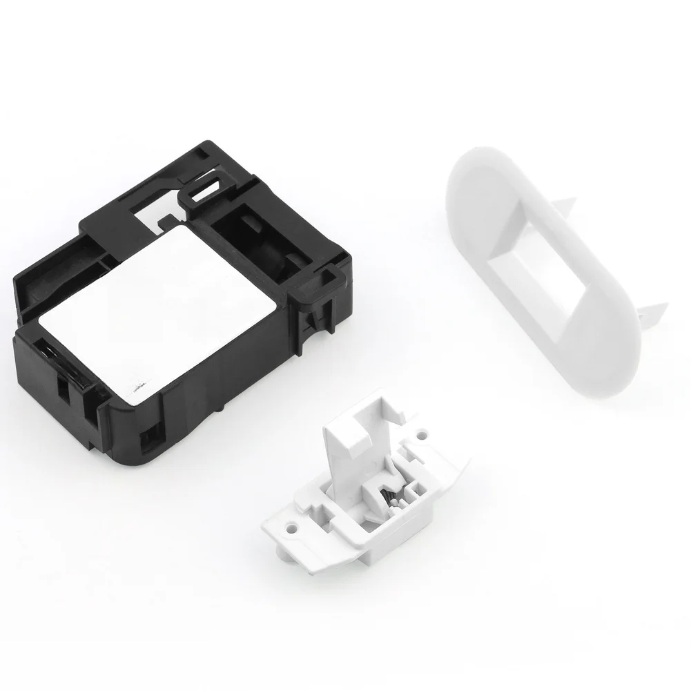 

Комплект для замены замка дверцы стиральной машины: замок-переключатель, ответная часть и штифт для моделей с вертикальной загрузкой WH01X27954 WH01X24381