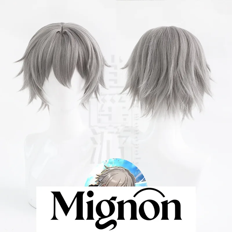 

Honkai: Star Rail Male Main Cosplay Wig Simulation Scalp Top Trailblazer Halloween Gift