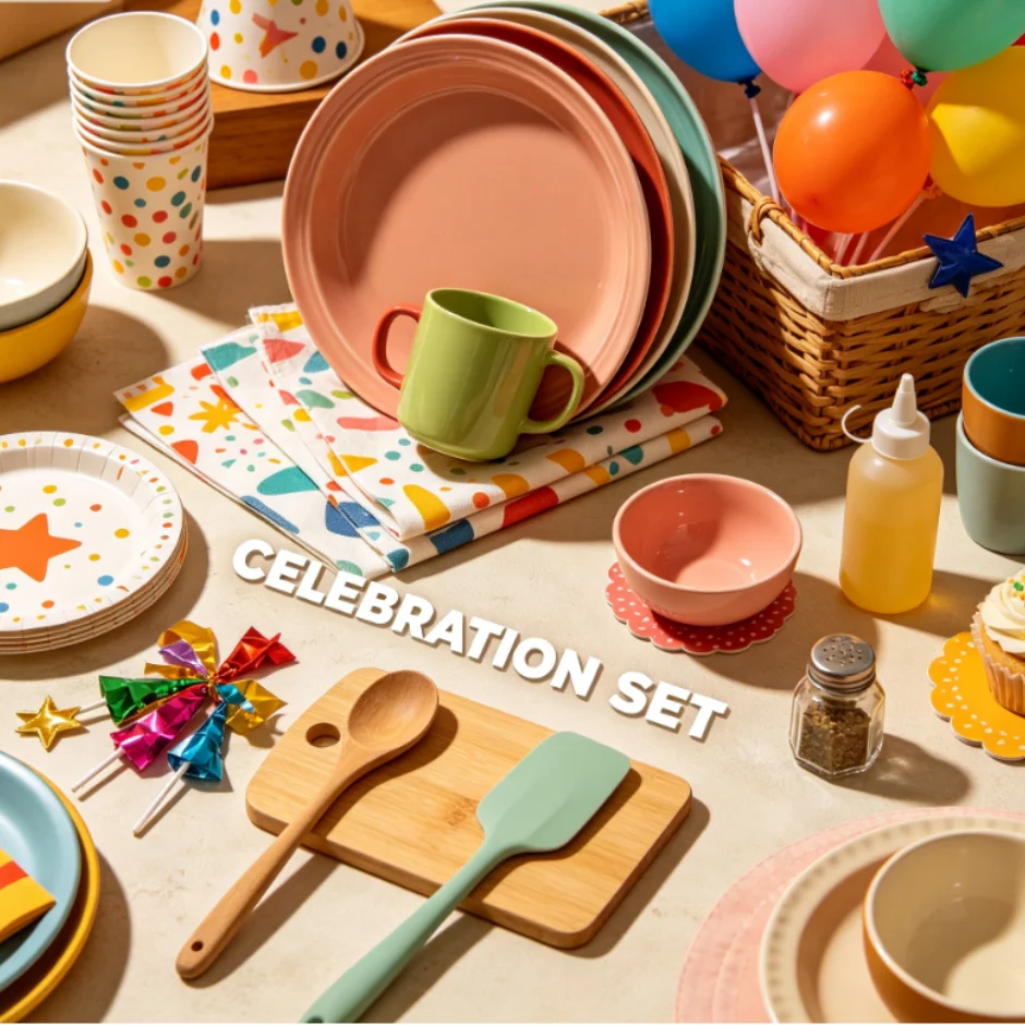 Mystery Undisclosed Kitchen Table Blind Box, Random Elegant Dining Accessories, Collect distinctive ornaments to enrich your home collection