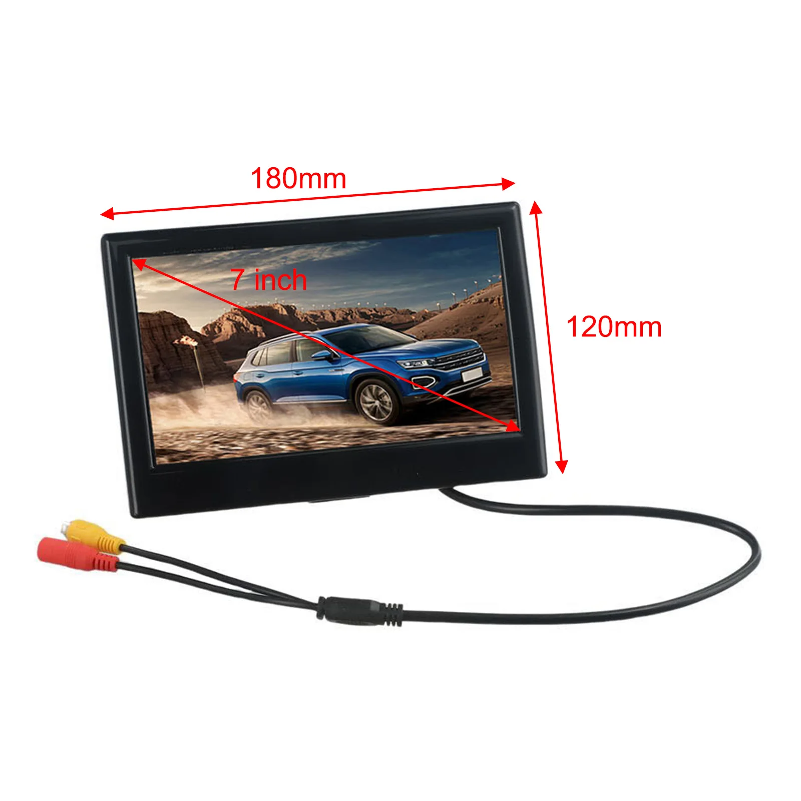 

Монитор, реверсивный дисплей, автофургон, трактор, камера заднего вида, светодиодные седаны, звукосниматели, автобус, 1 шт., грузовик, грузовик, 7 дюймов