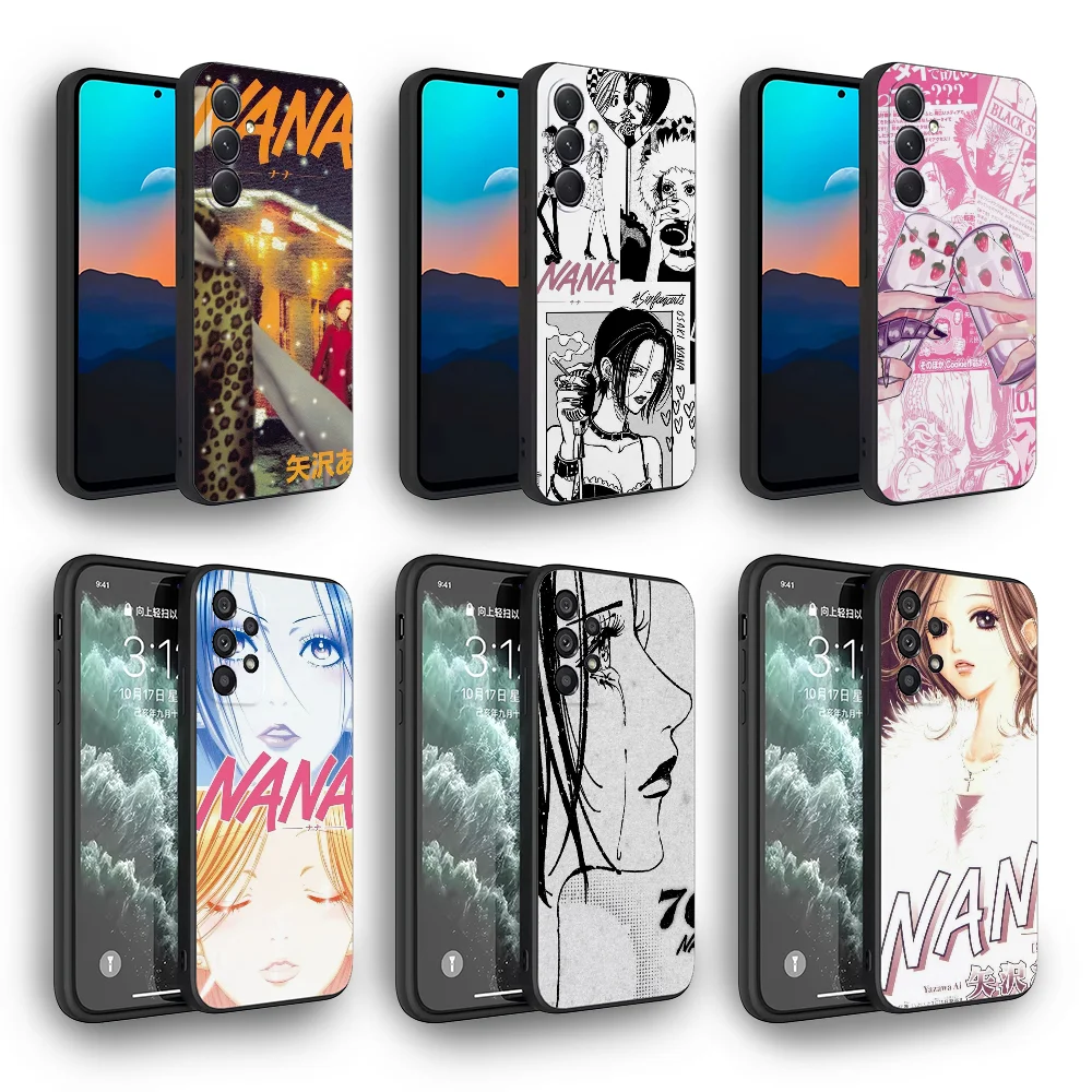 Anime Japanese Classic Anime NANA Phone Case For Samsung Galaxy S25 S24 S23 S22 S21 PLUS ULTRA