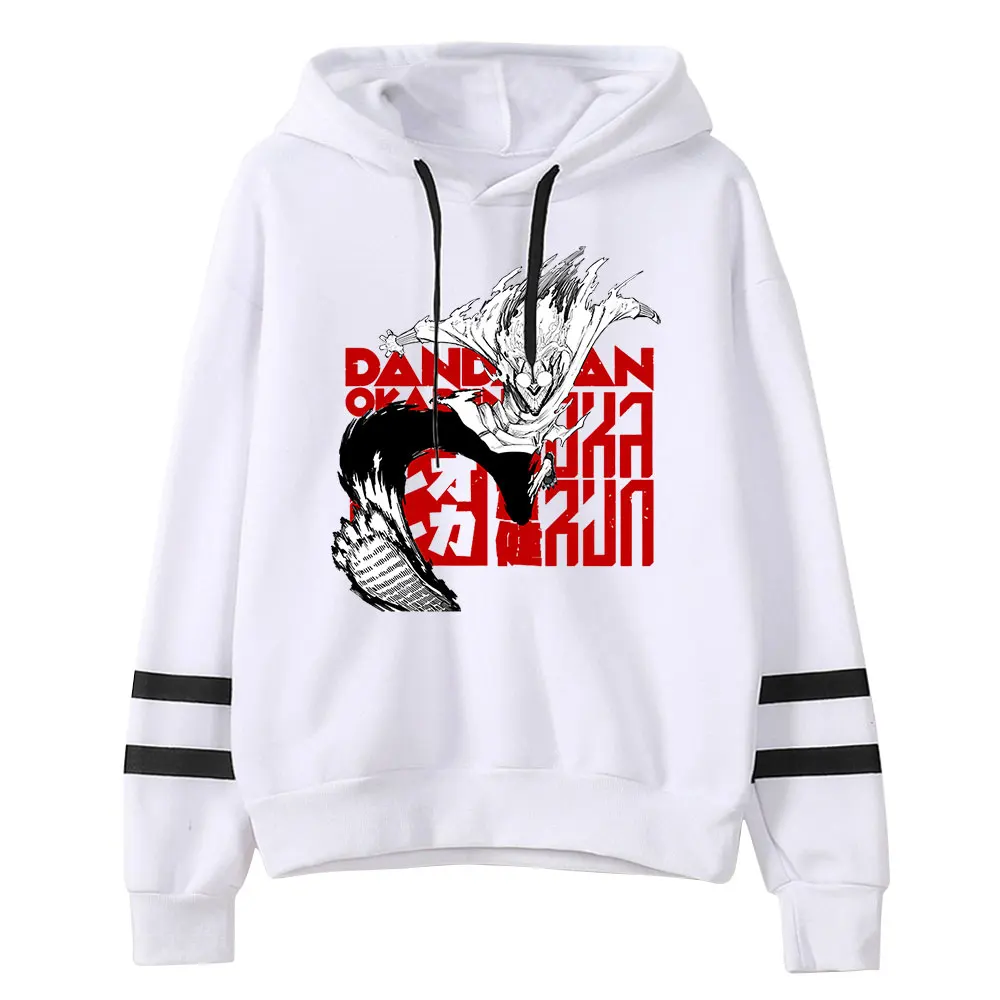 Dandadan Okarun Vintage 90s Pullover Hoodie Fashion Merch Hoodie Pullover Sports Pullovers Fashion Sweatshirt