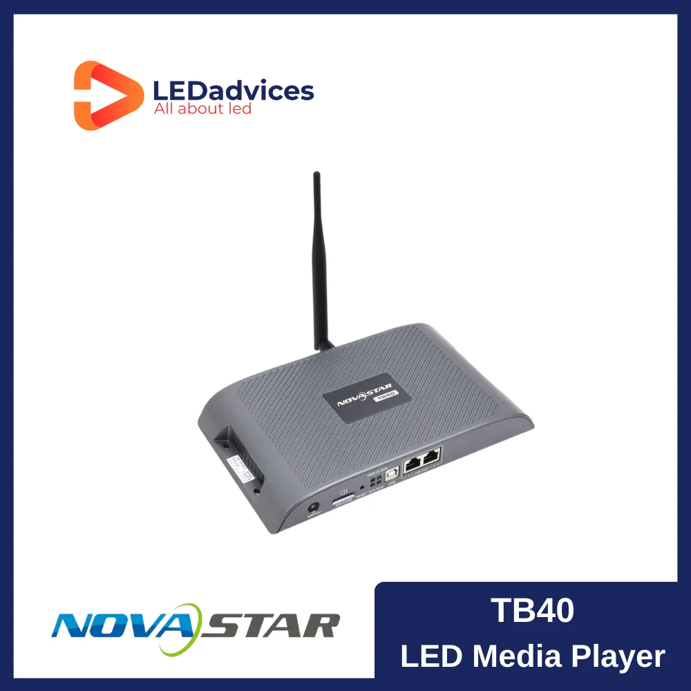 

Novastar TB40 Taurus Series Multimedia Players For LED Screens Asynchronous Multi Media Player TB1 TB2 TB30 TB50 TB60 Controller