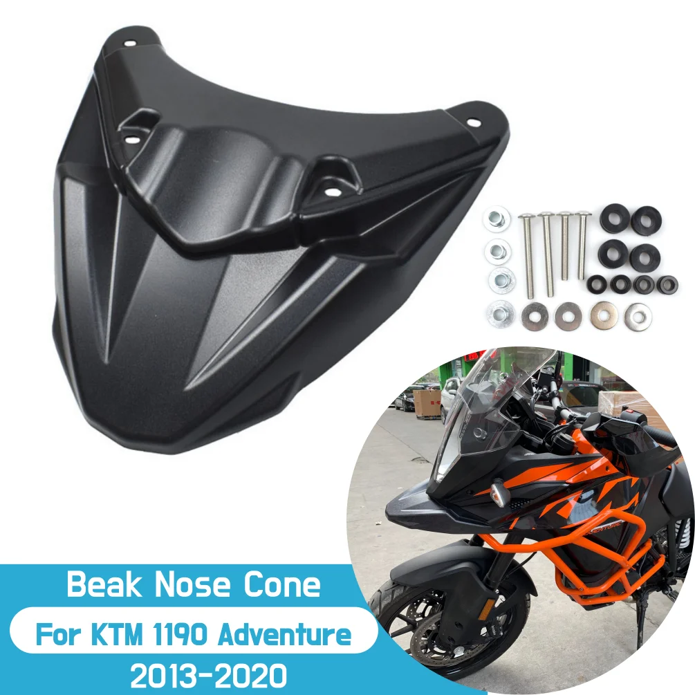 

Для KTM 1190 Adventure ADV 2013-2020 2019 1190 ADV клюв носовой конус переднее колесо крыло клюв расширение аксессуары для мотоциклов