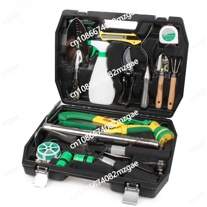 

Набор садовых инструментов для обрезки цветов, садовый комбинированный набор из 18 предметов, садовая фурнитура