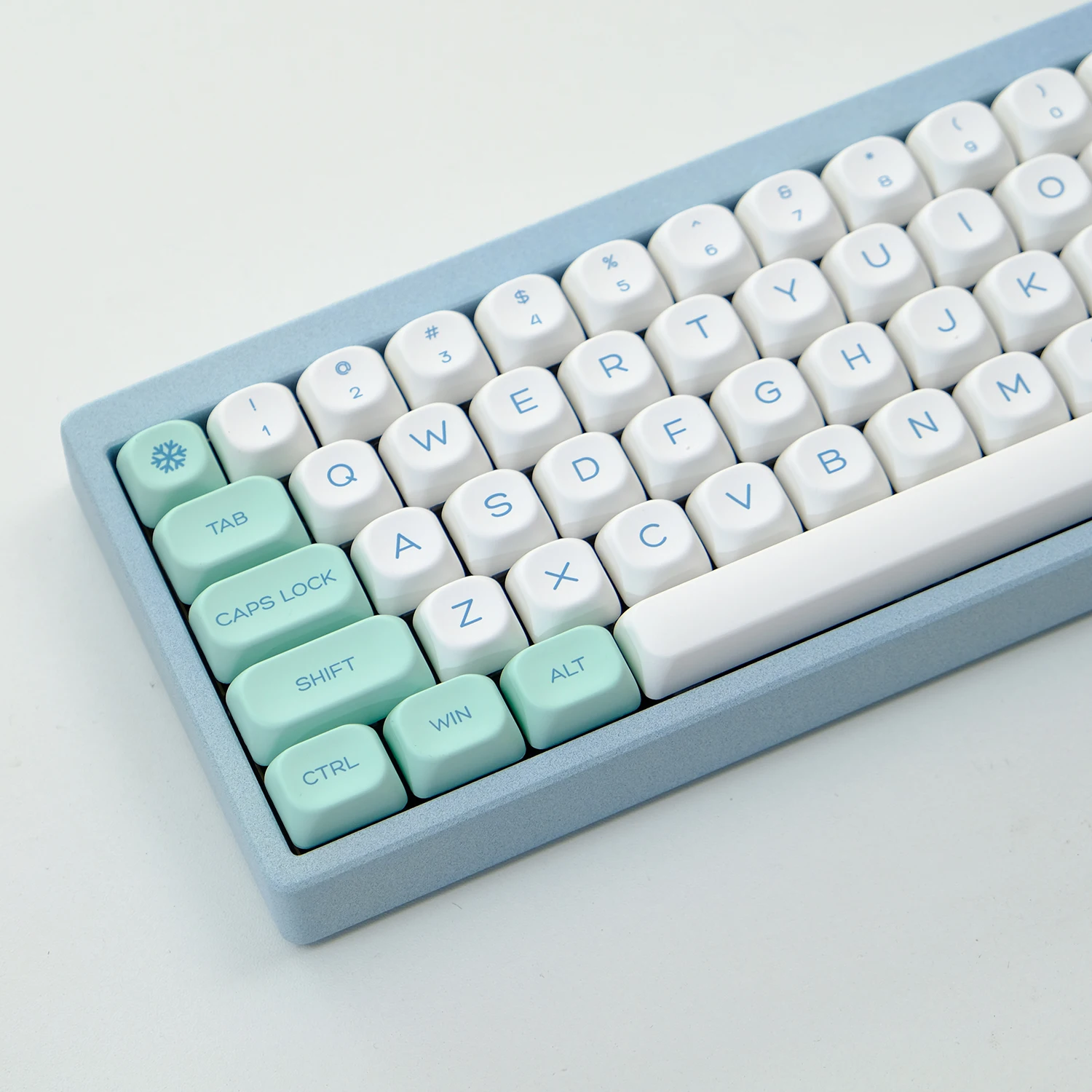 

KBDiy 141 клавиш/комплект PBT Snow Mountain колпачки для механических игровых клавиатур KOA Profile милые колпачки для GMK61 GMK75 K500