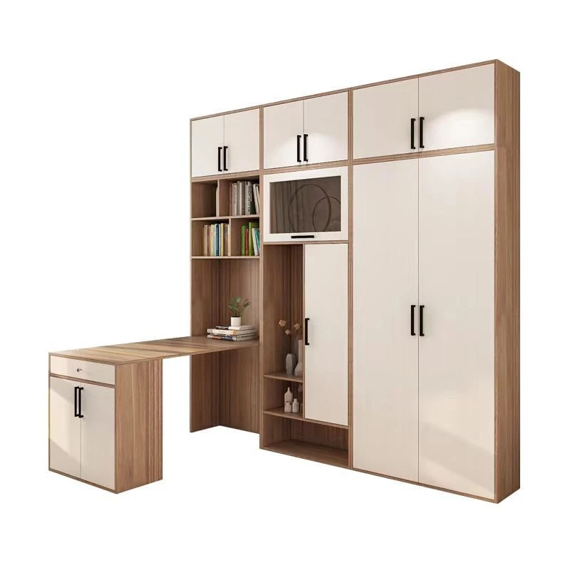 

Hidden folding bed Wardrobe bed Wall Multifunctional desk Bookshelf Integrated Hardware accessories