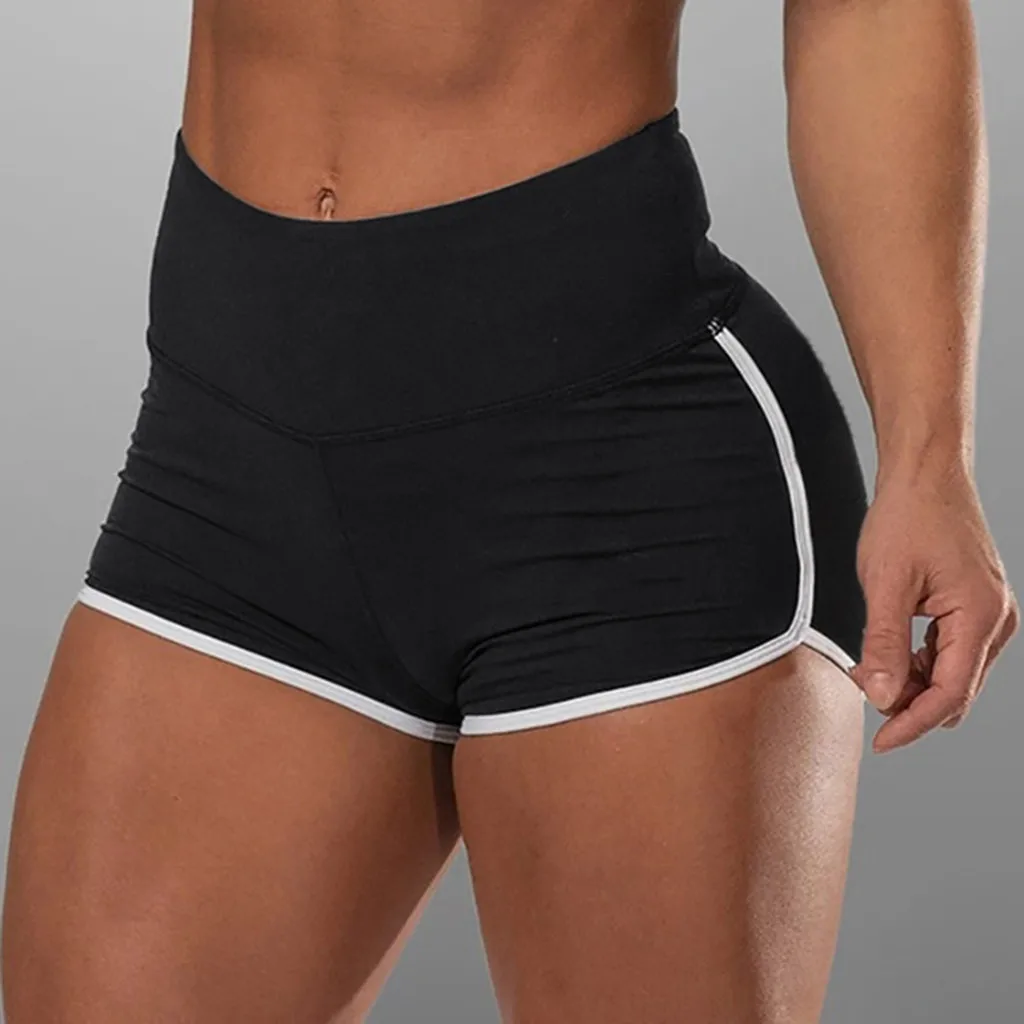 Mallas deportivas sin costuras elásticas para mujer, Leggings Push Up para gimnasio, Yoga, correr, entrenamiento, pantalones de chándal Sexy, pantalones cortos grandes