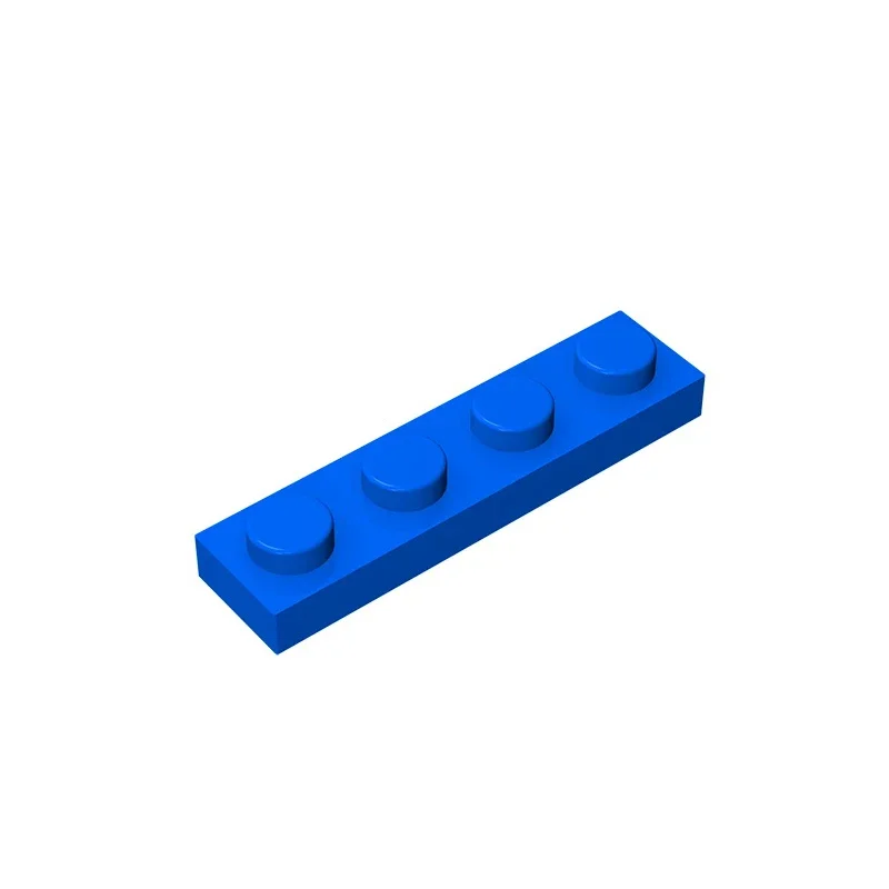 Gobricks GDS-504 Platte 1 x 4, kompatibel mit Lego 3710 Teilen Kinder-DIY-Baustein, Partikelplatte zum Selbermachen
