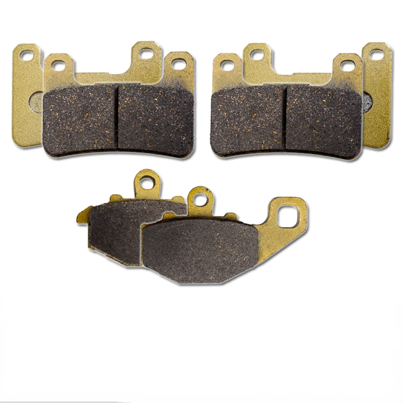 

Motorcycle Brake Pads Disks Front Rear for Kawasaki ZX-10R 08-10 Z1000SX 10-17 Z 1000 1000cc