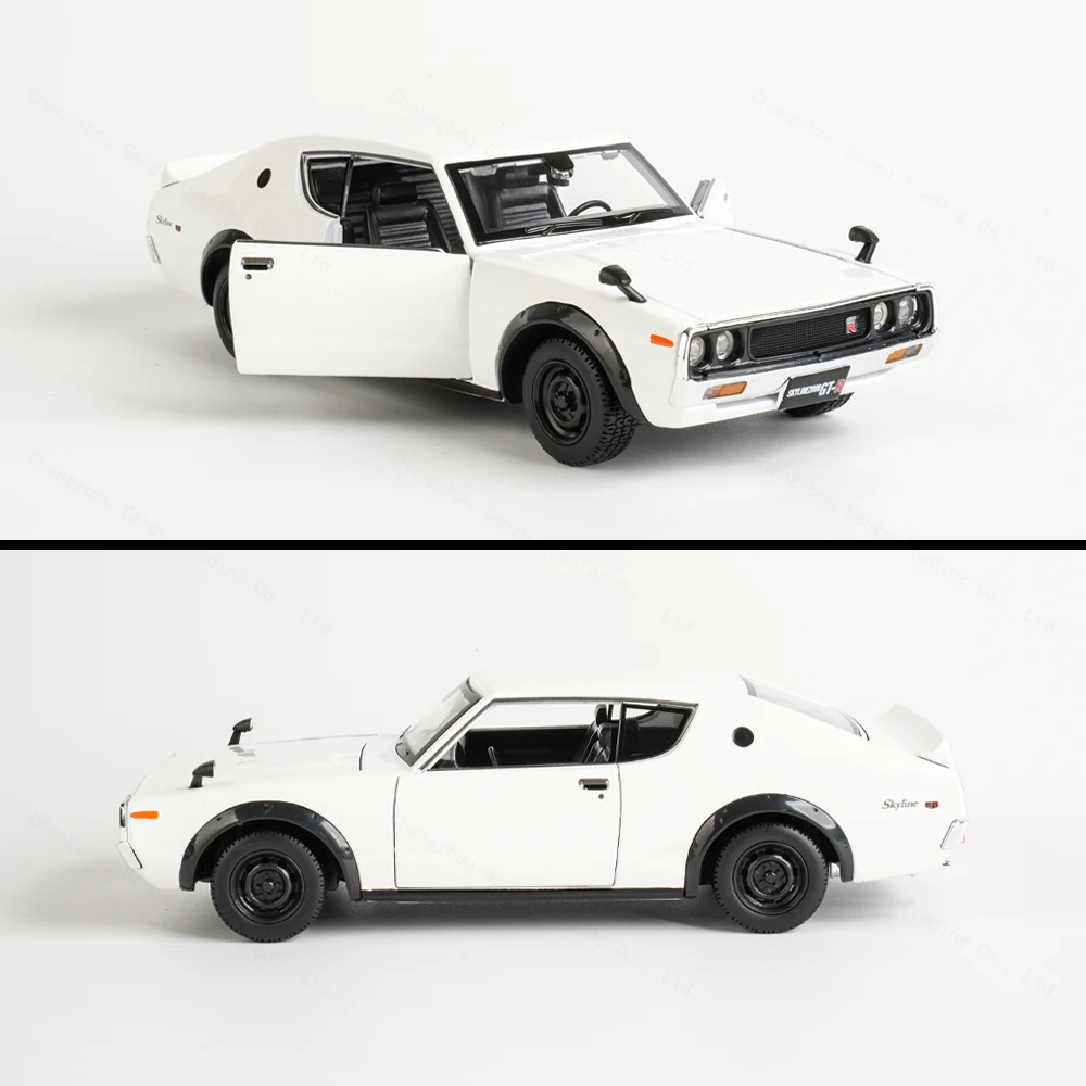 Maisto 1:24 1973 Nissan Skyline 2000GT-R (KPGC110) Statische Druckgussfahrzeuge zum Sammeln, Modellauto, Spielzeug